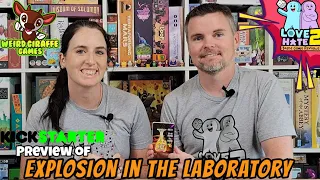 Preview of Explosion In The Laboratory From Weird Giraffe Games