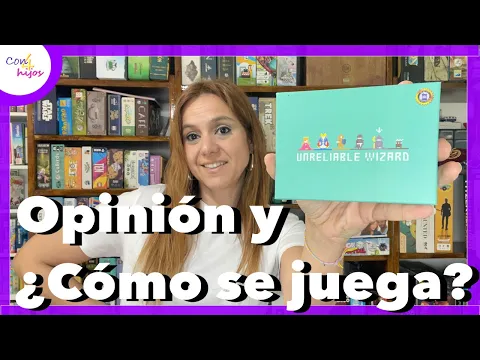 UNRELIABLE WIZARD 👾 (Salt & Pepper Games) Opinión y ¿Cómo se juega?