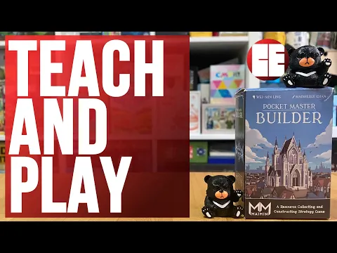 Pocket Master Builder | How to Play & Solo Playthrough by Cardboard East