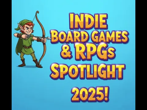 Top Indie Board Games and RPGs, 2025 edition