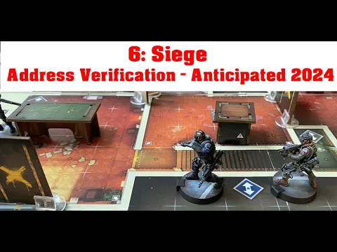 6 SIEGE BOARD GAME Address Verification - Accountability Rant | The Game Warrior | January 22nd 2024