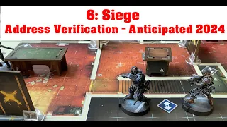 6 SIEGE BOARD GAME Address Verification - Accountability Rant | The Game Warrior | January 22nd 2024