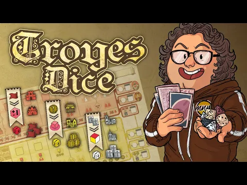 Troyes Dice - Unboxing + Gameplay