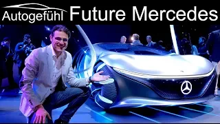 Will this be the future Mercedes? Mercedes Vision AVTR from CES - Autogefühl