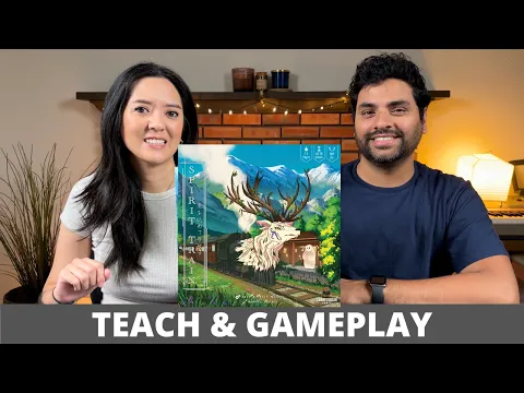 Spirit Train - Board Game Teach & Playthrough