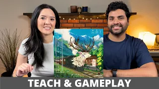 Spirit Train - Board Game Teach & Playthrough