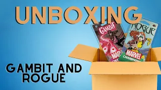 Marvel Champions Gambit and Rogue Unboxing!