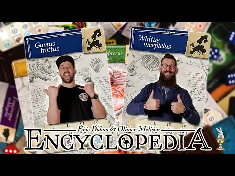 Coup d'oeil sur le jeu ENCYCLOPEDIA ! [Règles + Avis]  @Holy Grail Games ​