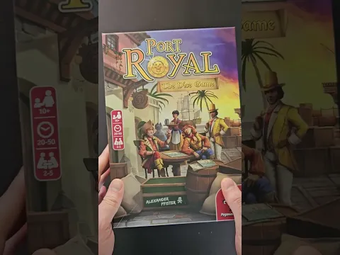 Unboxing - Port Royal: The Dice Game - Pegasus Spiele