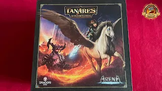 Odpakowanie gry planszowej Tanares Adventures od Dragori Games