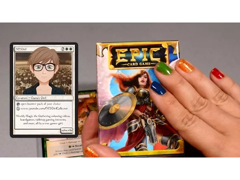MTGirl: EPIC Card Game Unboxing