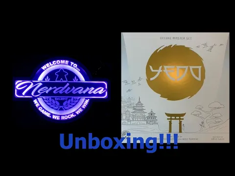 Yedo Deluxe Kickstarter Unboxing!