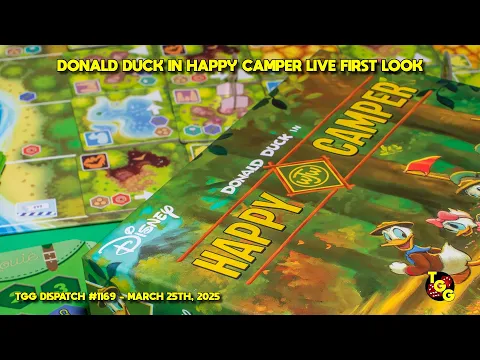 Disney: Donald Duck in Happy Camper Live First Look on The Gaming Gang Dispatch EP 1169
