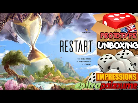 Restart - Prototype Unboxing & Impressions (EN) by Epitrapaizoume