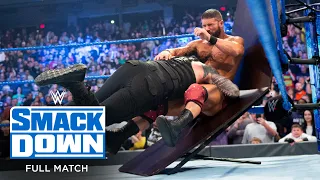 FULL MATCH - Roman Reigns vs. Robert Roode – Tables Match: SmackDown, Jan. 17, 2020 FULL MATCH - Roman Reigns vs. Robert Roode – Tables Match: SmackDown, Jan. 17, 2020