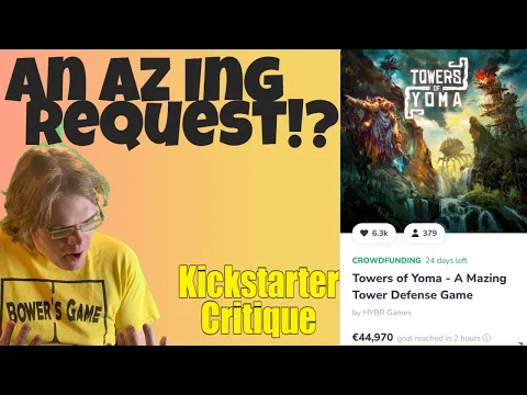 Towers of Yoma - A Mazing Tower Defense Game(D+) That Fan to Buy Rate.- Kickstarter Critique Review