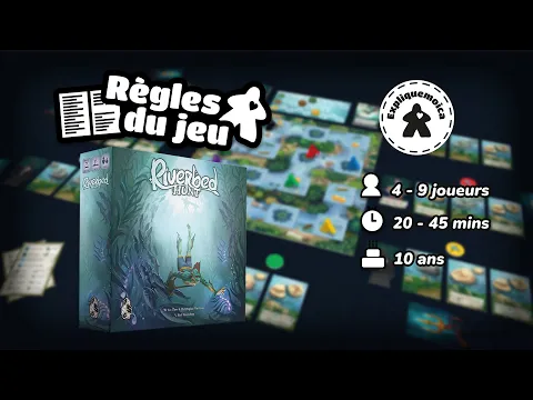 🧜 RIVERBED HUNT🧜 règle du jeu par #expliquemoica #OddStatueGames