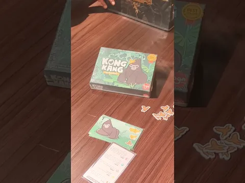 Kongkang: The Wild Party #boardgamelife #boardgames #給我香蕉