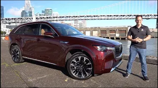 Is the 2024 Mazda CX-90 Turbo a new luxury sport SUV worth the PRICE?