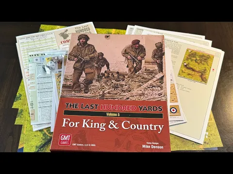 The Last Hundred Yards Volume 5: For King & Country (GMT) - Unbox + Movie + D-Day Week