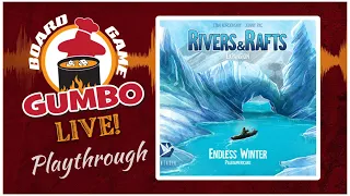 Endless Winter Rivers and Rafts - playthrough (2p)