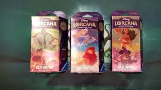First Chapter Starter Decks Unboxing and Pre-Order Guide for the Disney Lorcana TCG