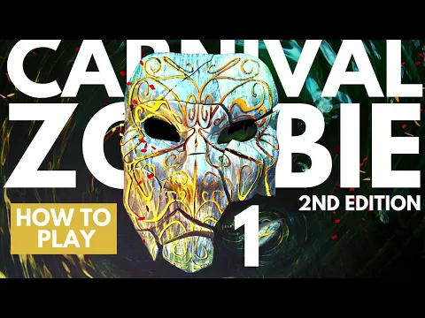 Carnival Zombie Second Edition | PART 1 | How to Play | Full Board Game Playthrough