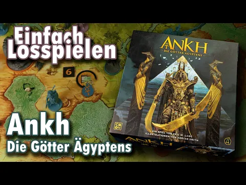 Ankh: Die Götter Ägyptens – Schnell und Einfach Losspielen! (Brettspiel Anleitung)