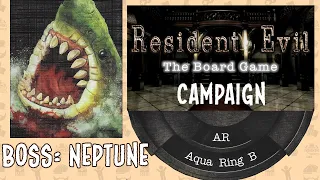 Neptune Boss Fight | Aqua Ring B | Bleak Outpost Expansion Resident Evil Board Game Campaign
