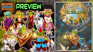 Goats & Goblins Kickstarter PREVIEW | Who is the GOAT?