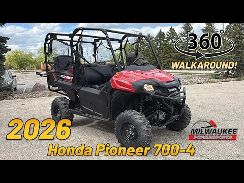 2026 Honda Pioneer 700-4 Thumbnail alt