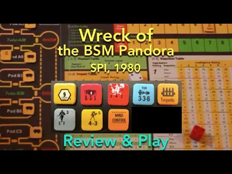 The Wreck of the BSM Pandora (SPI) Review & How to Play