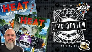 Heat: Pedal to the Metal Expansions (Heavy Rain & Tunnel Vision) Review with Sam