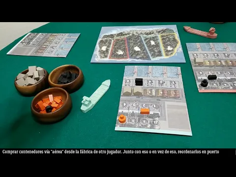 Videotutorial y videoreseña de Container, juego económico puro, para avezados ᴴᴰ