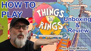 Things in Rings | How to Play including Unboxing and Review | allplay | Peter C Hayward | Board Game