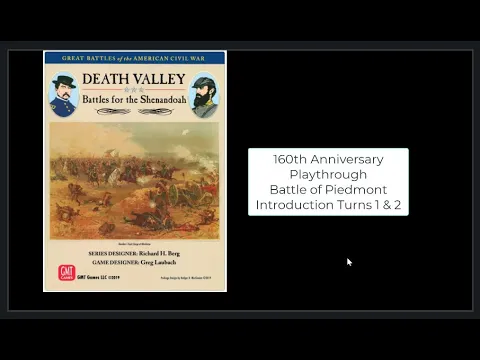 Battle of Piedmont Virginia, June 5 1864 Part I