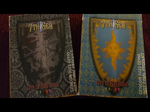 City of Five Sails GenCon Decks (Unboxing)