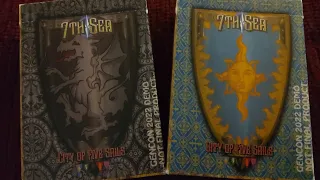 City of Five Sails GenCon Decks (Unboxing)