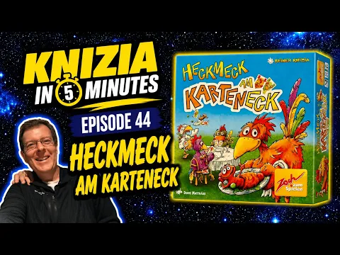 Knizia in 5 Minutes. 44 Heckmeck am Karteneck.