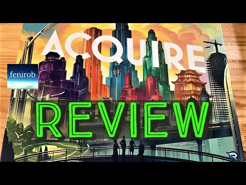 Acquire Board Game I Review & Recap