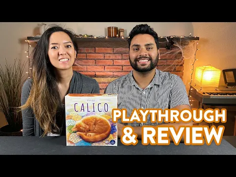 Calico Board Game - Playthrough & Review