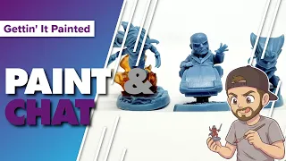 Marvel United Miniature Painting Live Stream and Chat