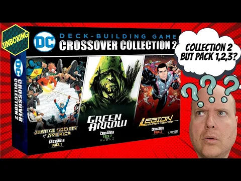 Crossover Collection 2 - DC Deck-Building Game - A Boardgamechuck Unboxing