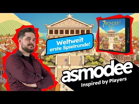 7 WONDERS DICE | Erstes Let's Play WELTWEIT | Exklusive Asmodee Spielevorschau