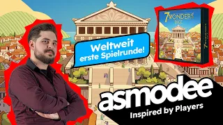 7 WONDERS DICE | Erstes Let's Play WELTWEIT | Exklusive Asmodee Spielevorschau