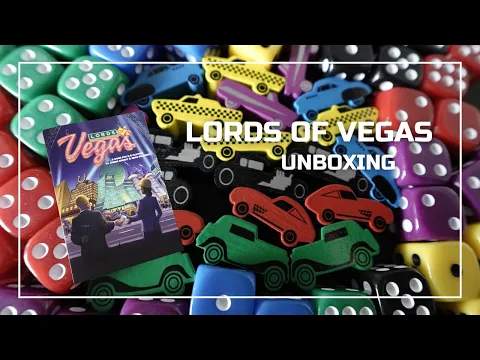 Lords of Vegas | Board Game Unboxing