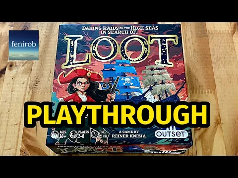 Loot Card Game | Playthrough