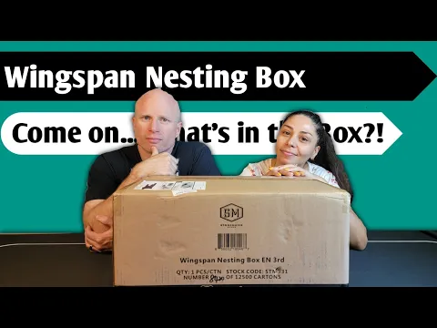 Leaving the Nest: An Unboxing of the Wingspan Nesting Box