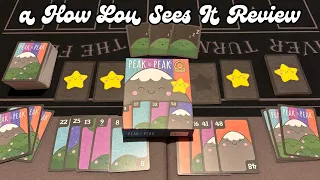 Peak to Peak Card Game Review