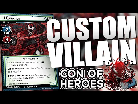 Hulk Protection vs Expert Carnage Marvel Champions Live Replay